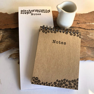 Coffee Lovers Notebooks/Notepad set
